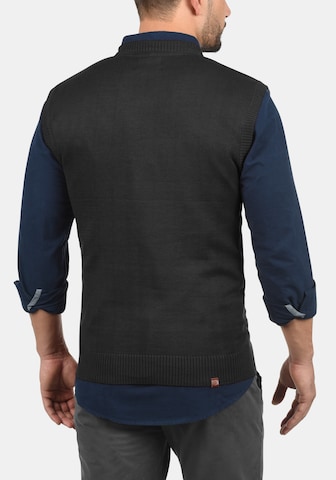 BLEND V-Ausschnitt-Pullover 'Larsson' in Grau