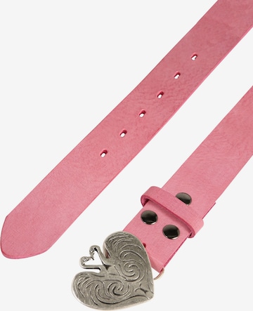 RETTUNGSRING by showroom 019° Belt 'Gump' in Pink