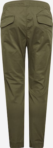 !Solid Tapered Pants in Green: front