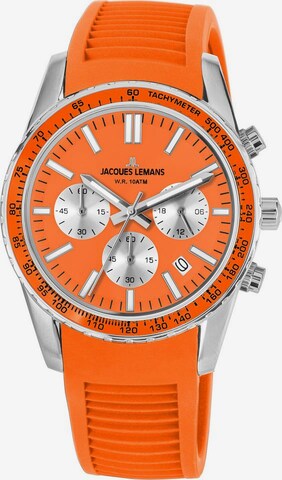 Jacques Lemans Chronograph 'Liverpool' in Orange: predná strana