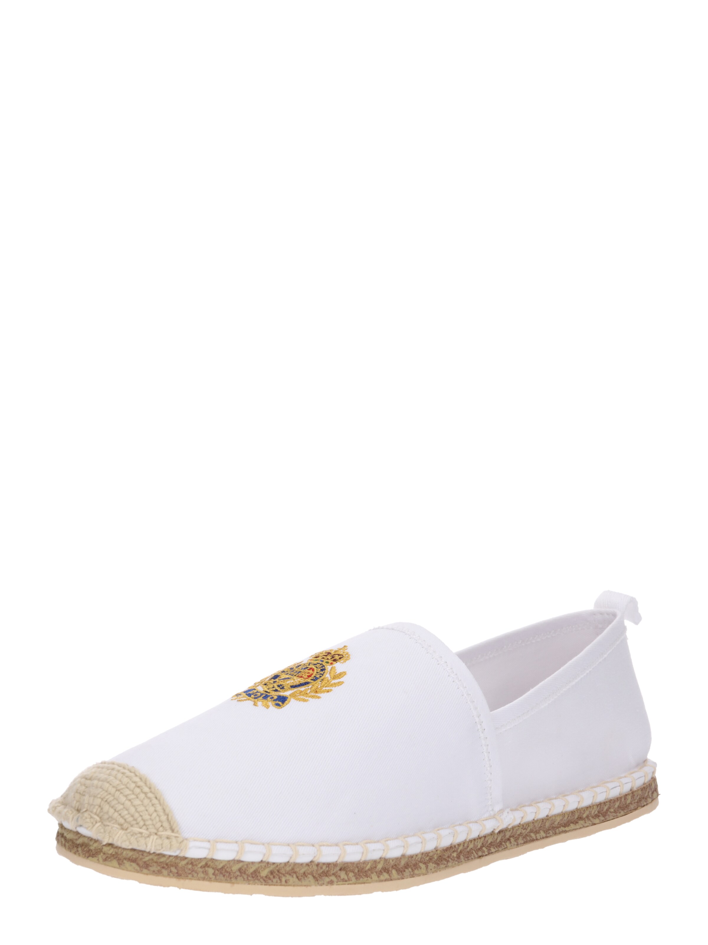 POLO RALPH LAUREN - Espadrilles 'Barron' in de kleur Wit