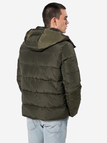 Veste d’hiver Urban Classics en vert