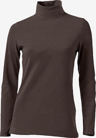 heine Shirt 'Best Connection' in Brown: front