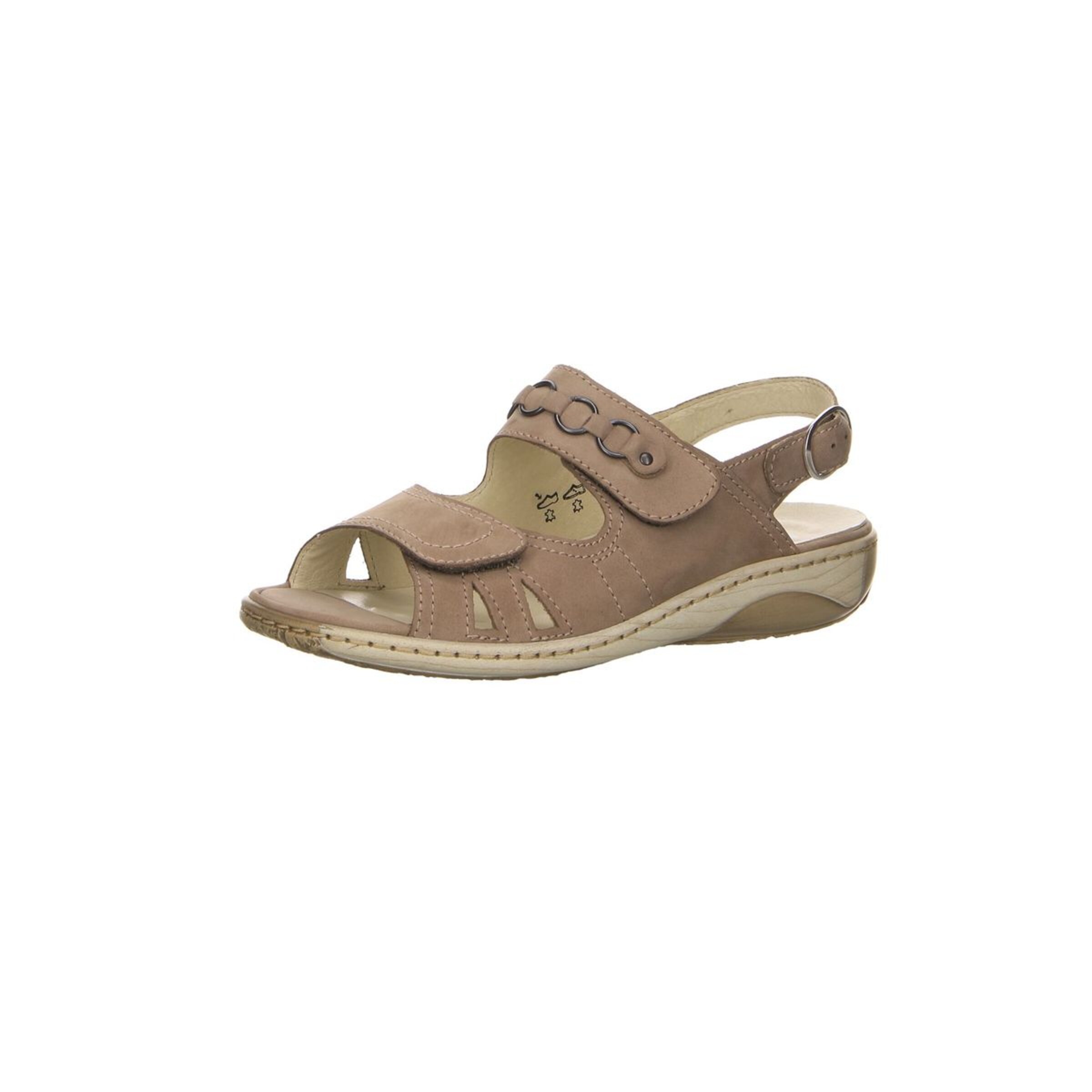 WALDLÄUFER Sandals 'Garda' in Beige: front