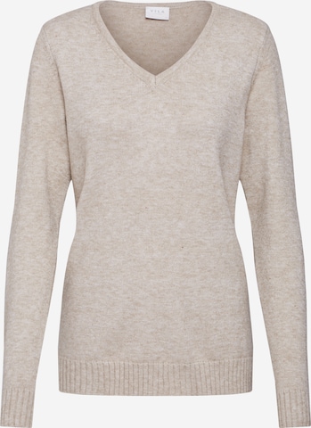 VILA Sweter 'Ril' w kolorze beżowy: przód