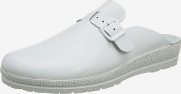 ROHDE Slippers 'Neustadt' in White: front