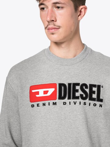 Sweat-shirt 'S Crew Division' DIESEL en gris