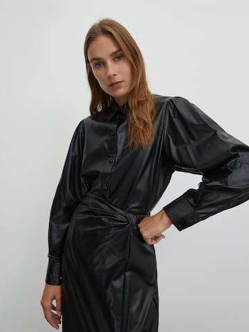 EDITED Bluse 'Leandra' in Schwarz: predná strana