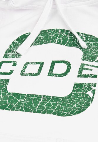 CODE-ZERO Sweatshirt 'Transire' in Weiß