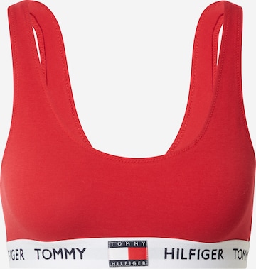 Tommy Hilfiger Underwear Bralette Bra in Red: front