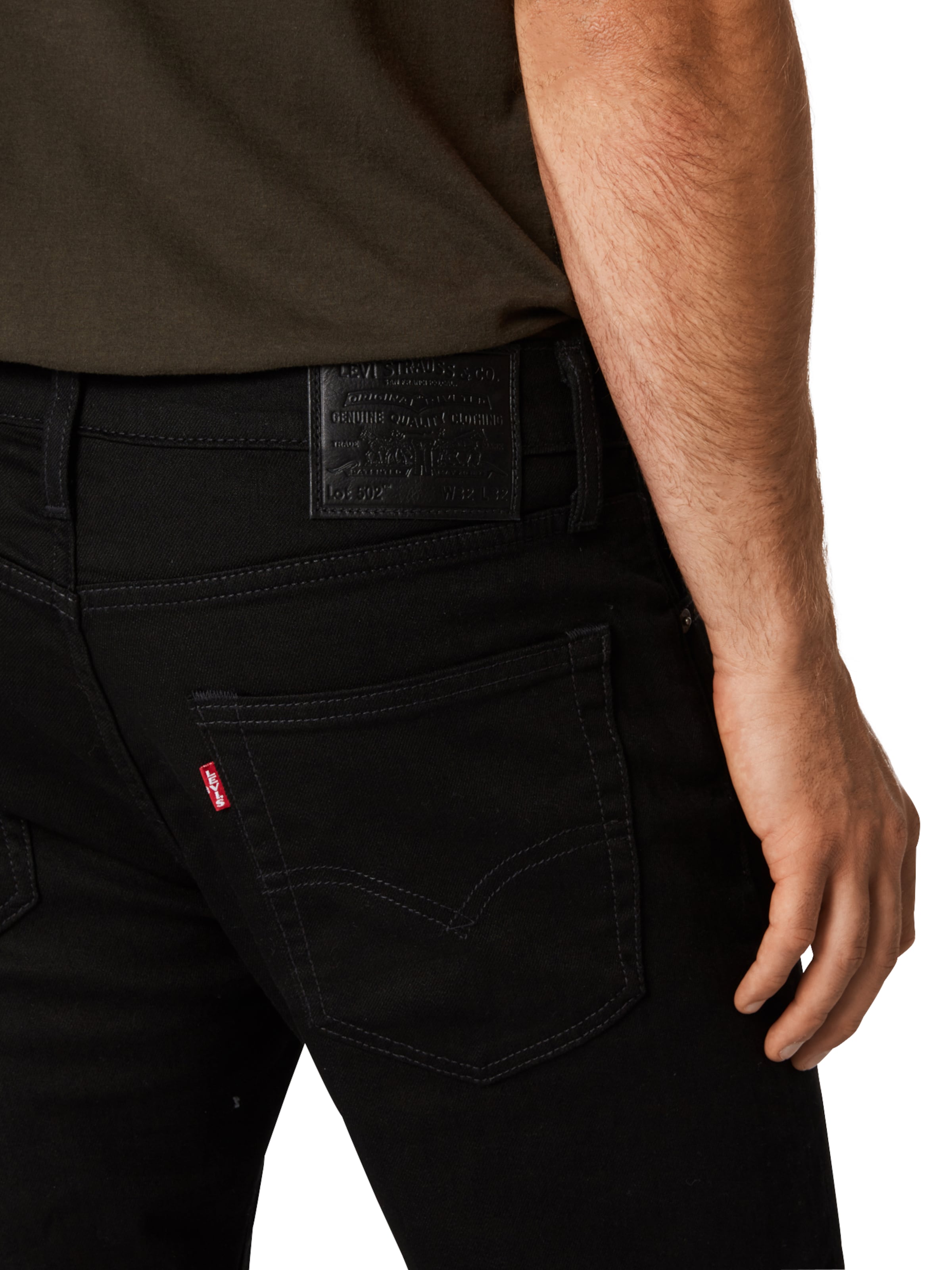 LEVI'S ® Regular Jeans '502® Taper' in Black