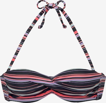 LASCANA Bikini Top 'Riviera' in Mixed colors: front