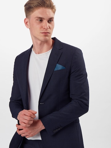 BURTON MENSWEAR LONDON Slimfit Sakko in Blau: predná strana