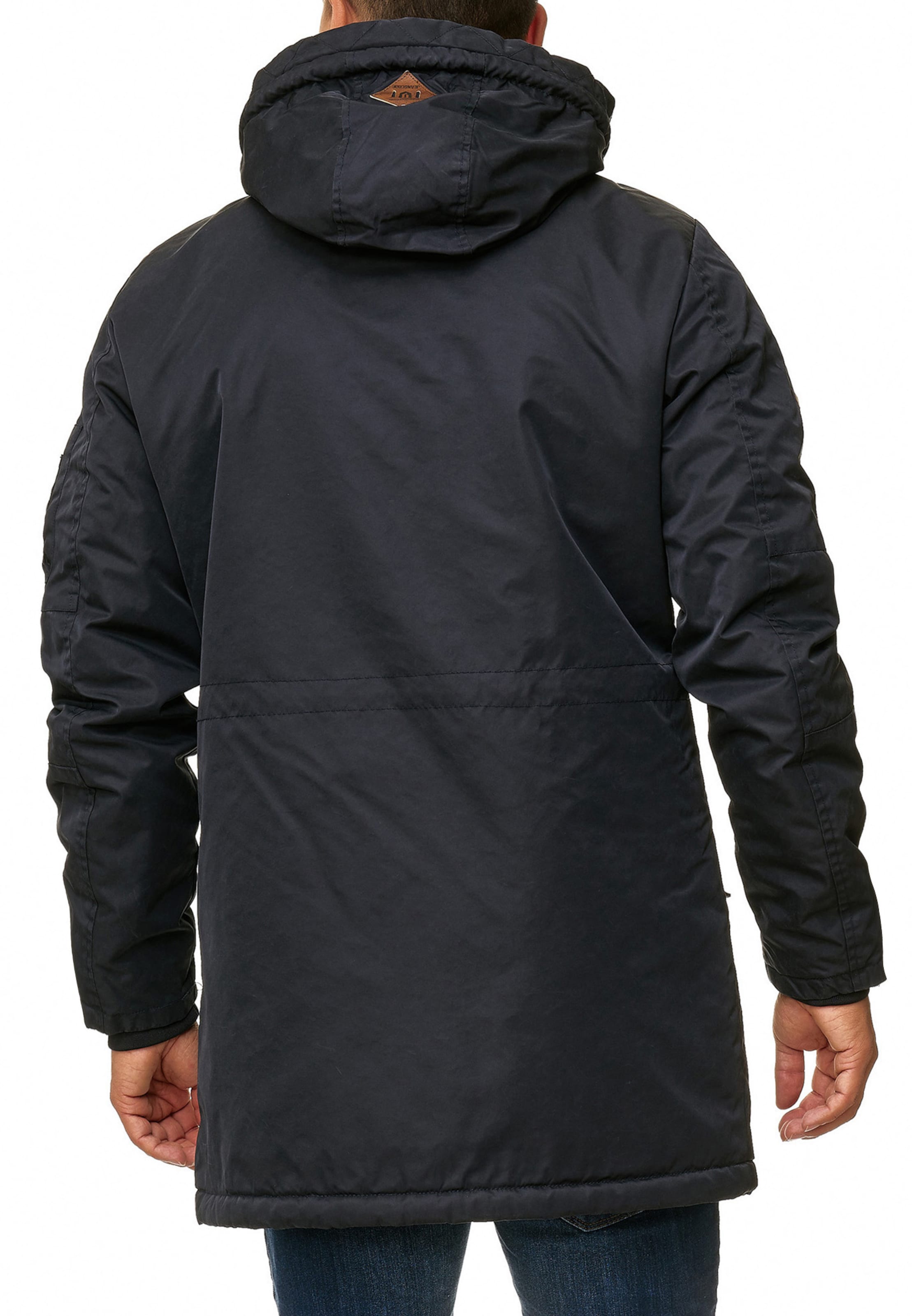 INDICODE JEANS Parka 'Bardsley' in Blau