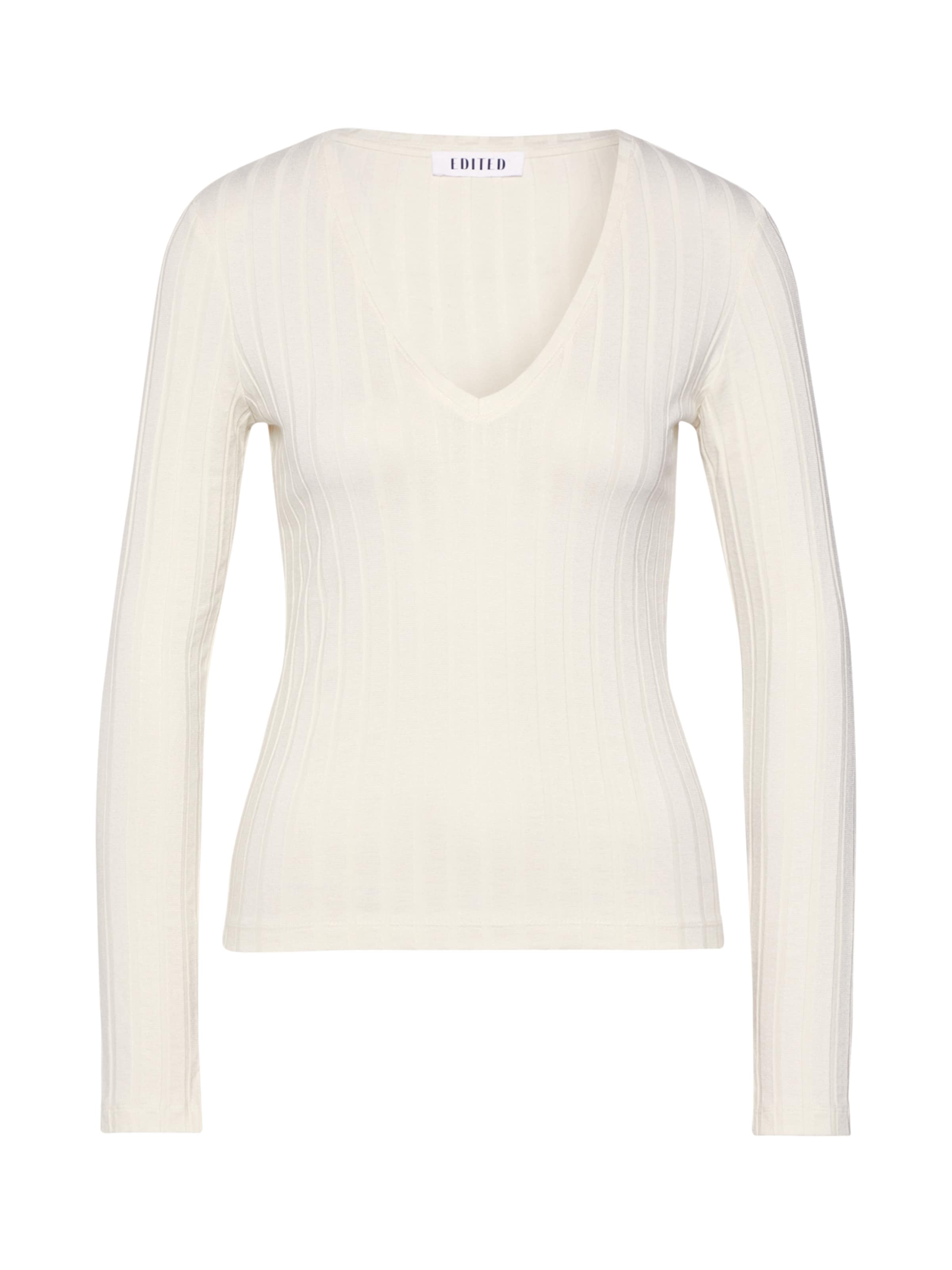 T-shirt 'Elin' EDITED en blanc : devant