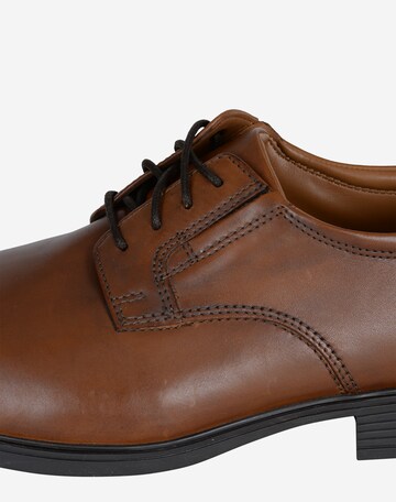 CLARKS Lace-Up Shoes 'Tilden Plain' in Brown