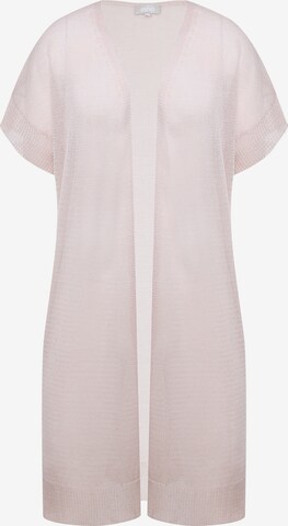 Cardigan Usha en rose : devant