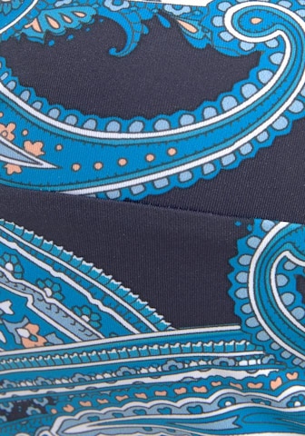 LASCANA - Bandeau Top de bikini 'Boho' en azul