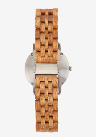 LAiMER Analog Watch 'Capri' in Brown