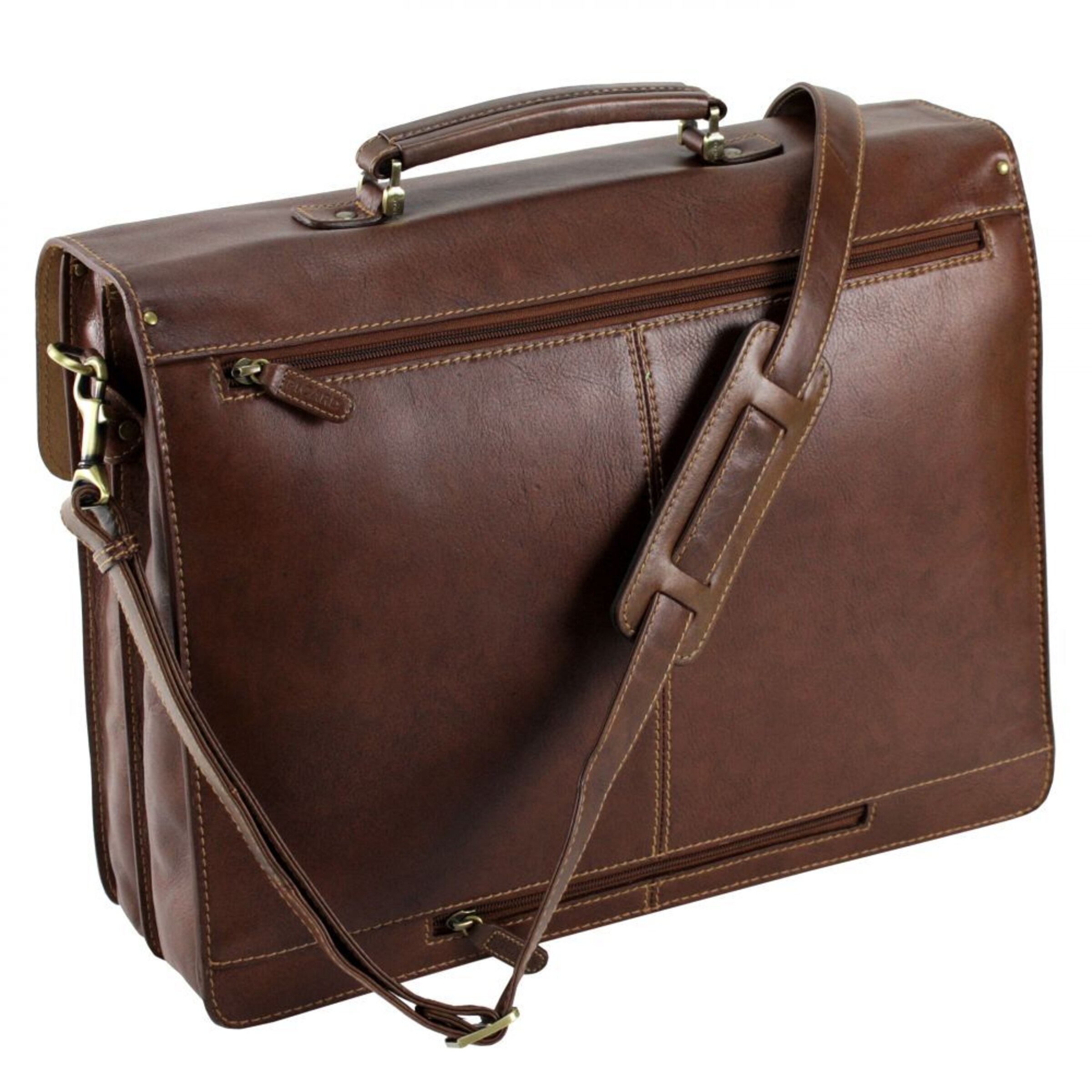 Porte-documents Picard en marron