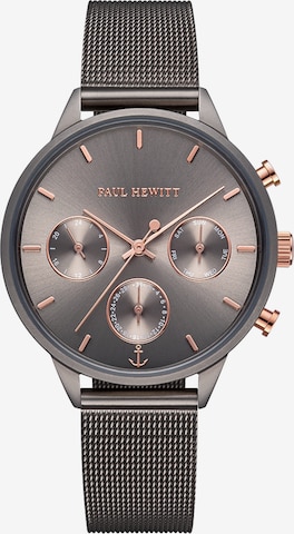 Paul Hewitt Analog Watch 'Everpulse' in Grey: front