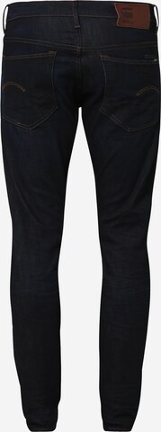 Tapered Jeans de la G-Star RAW pe albastru: spate