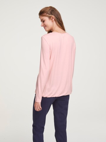 heine Rundhalsshirt in Pink