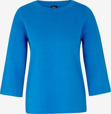 s.Oliver BLACK LABEL Pullover in Blau: predná strana