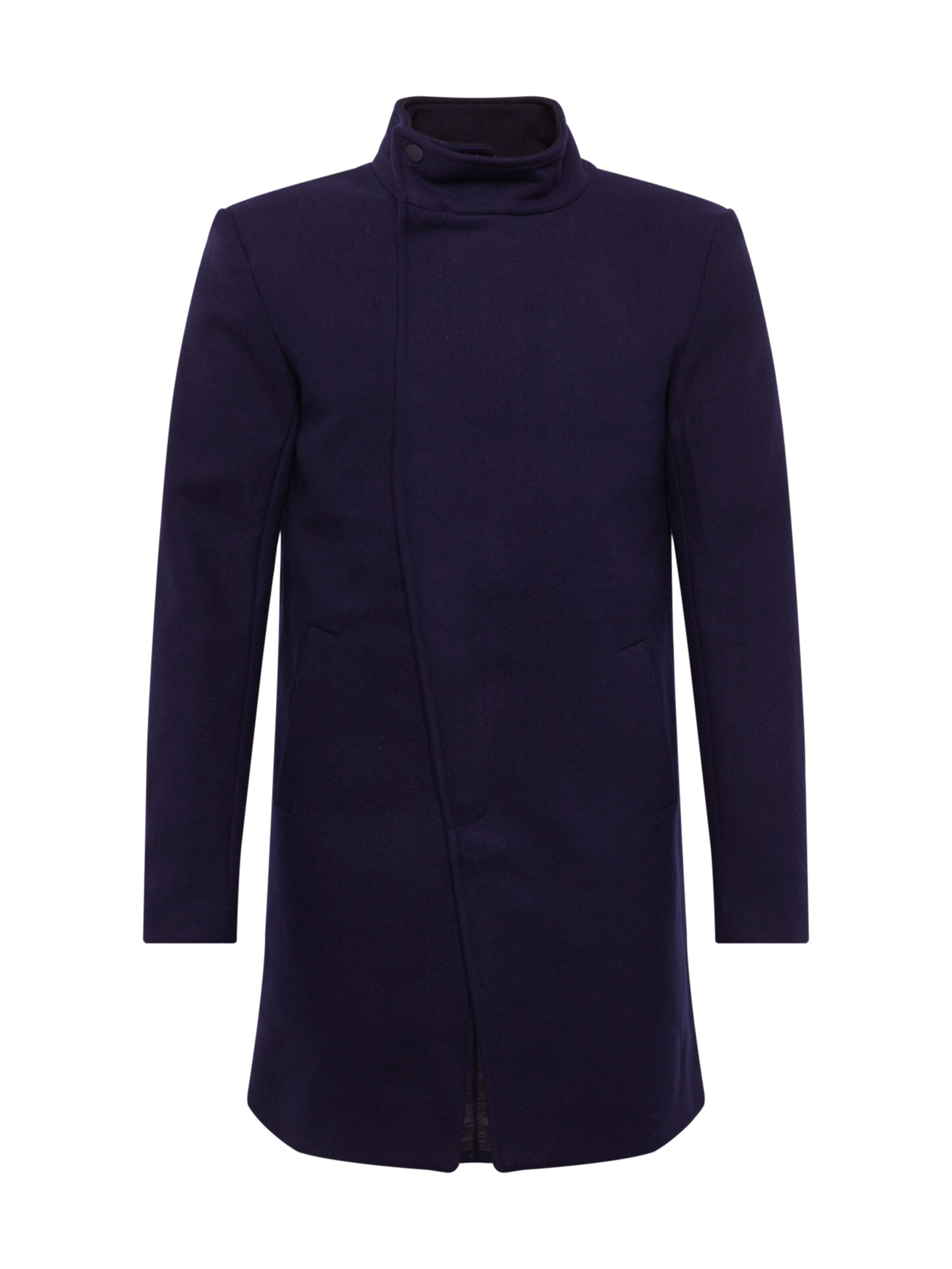 Only & Sons - Tussenjas 'onsOSCAR WOOL COAT' in de kleur Donkerblauw