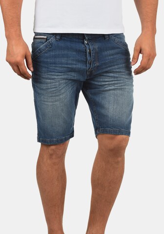 INDICODE JEANS Regular Shorts 'Alessio' in Blau: predná strana