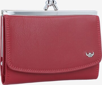 GOLDEN HEAD Wallet 'Polo' in Red