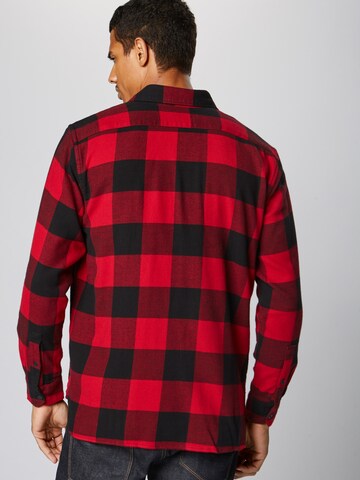 LEVI'S ® - Comfort Fit Camisa 'Jackson Worker' em vermelho: atrás