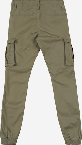 Tapered Pantaloni 'Bamgo' di NAME IT in verde