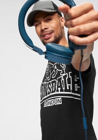 LONSDALE - Camiseta 'LANGSETT' en negro