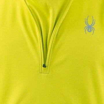Spyder Funktionsshirt 'Limitless' in Gelb