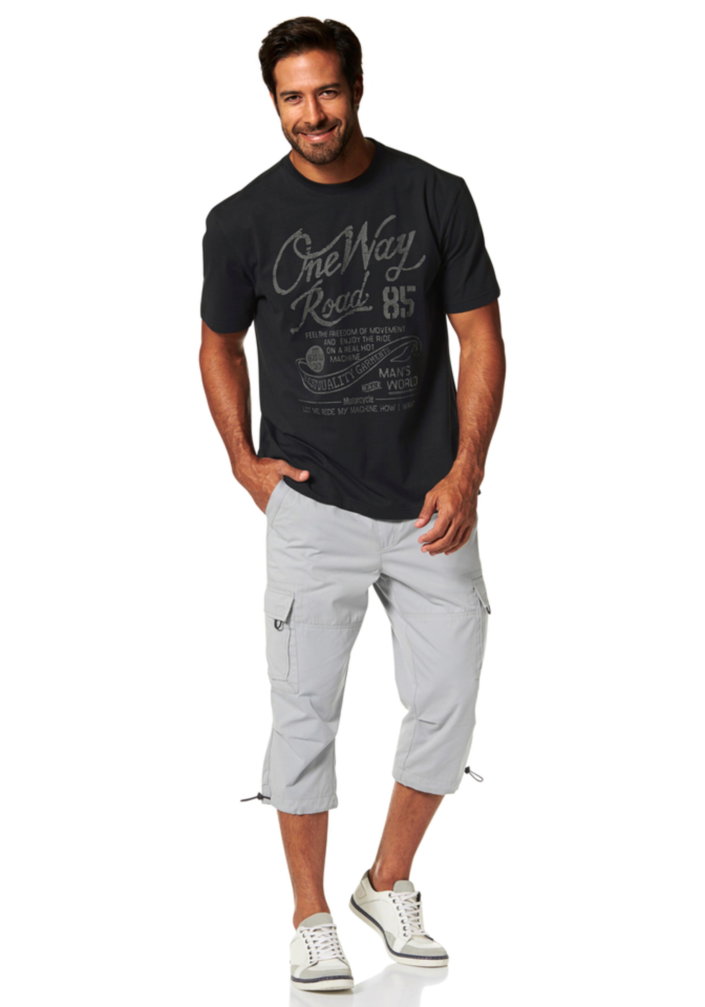 Man's World Shirt in Black