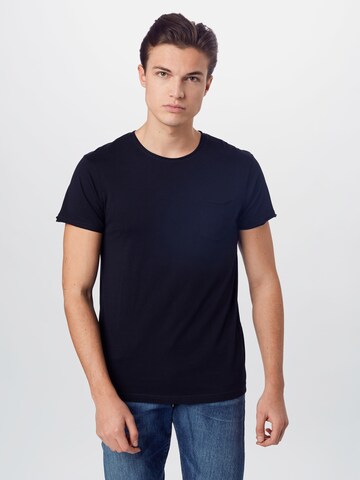 !Solid Regular Fit T-Shirt 'Gaylin' in Schwarz: predná strana