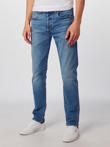 LEVI'S ® Tapered Jeans '501' in Blauw: voorkant