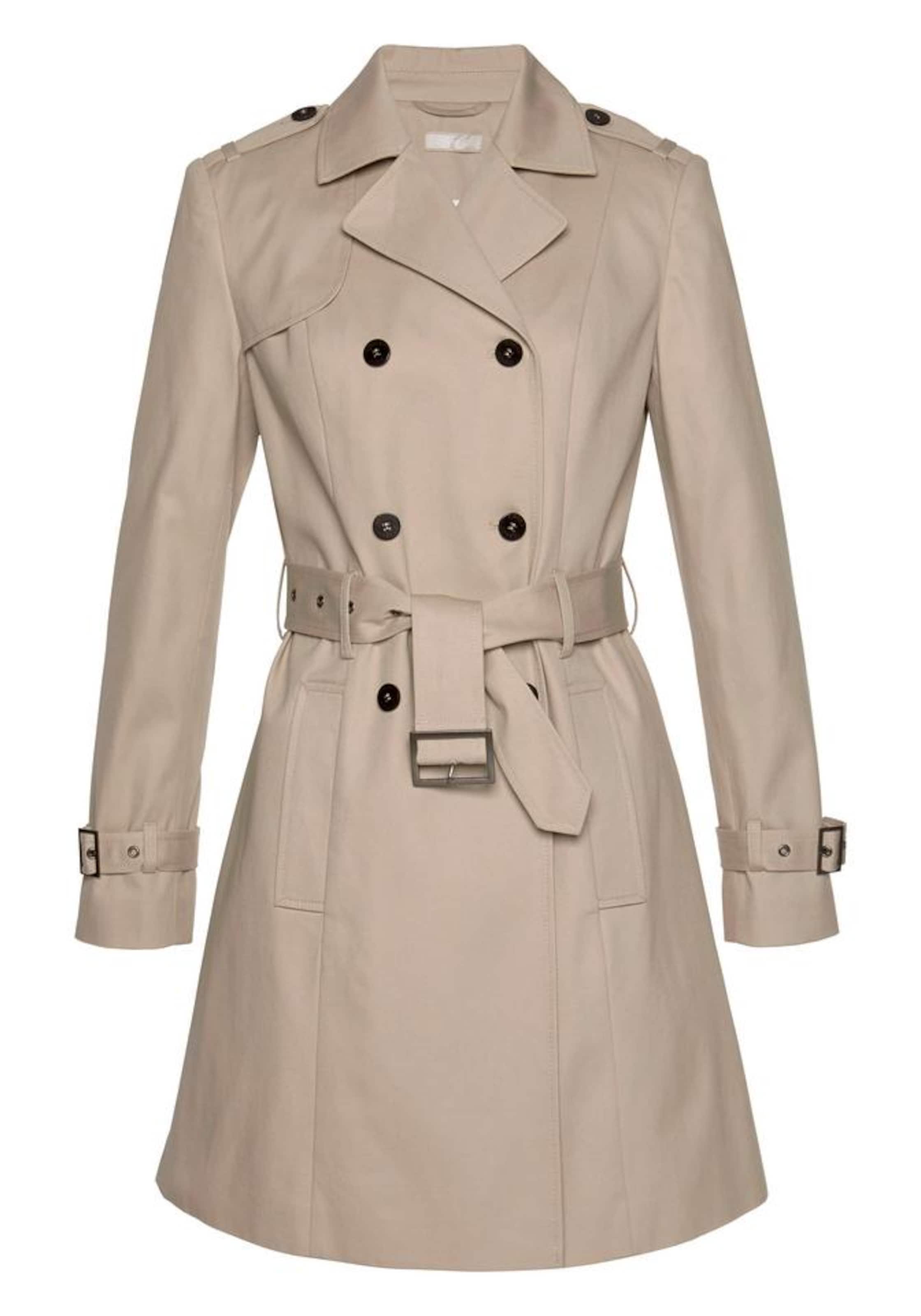 Aniston CASUAL Trenchcoat in Beige: Vorderseite