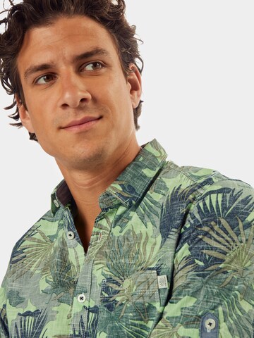 TOM TAILOR Regular fit Overhemd in Groen