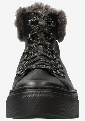 MEPHISTO Lace-Up Ankle Boots 'Ginou' in Black