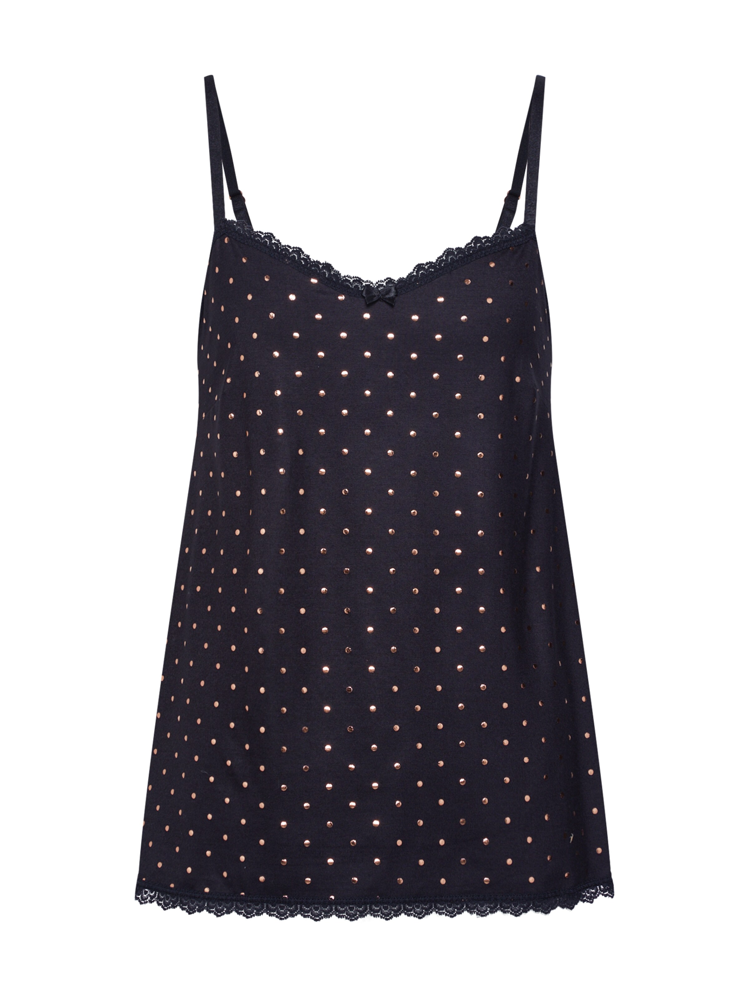 VILA - Slaapshirt 'VISPOTIA' in de kleur Zwart