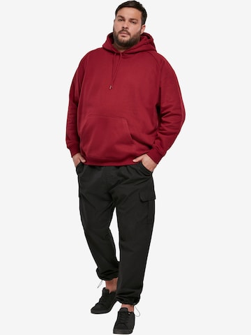 Urban Classics Sweatshirt in Red