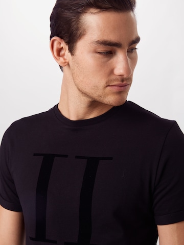 Les Deux Regular Fit T-Shirt 'Encore' in Schwarz