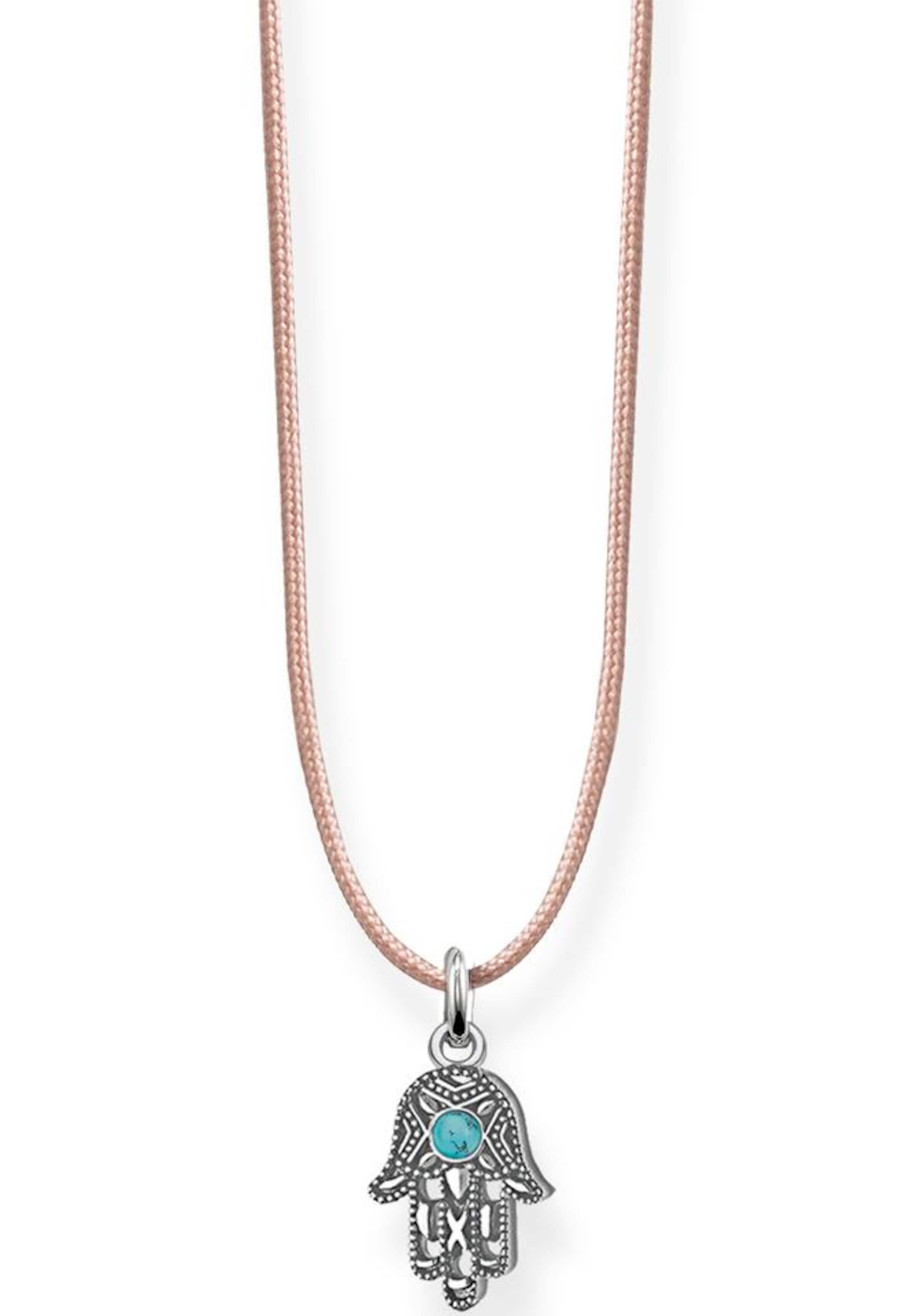 Thomas Sabo Ketting in Zilver: voorkant