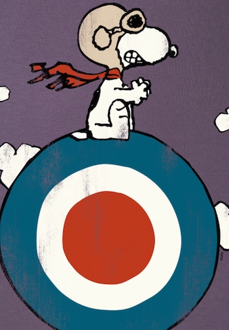 LOGOSHIRT T-Shirt "Snoopy" in Lila