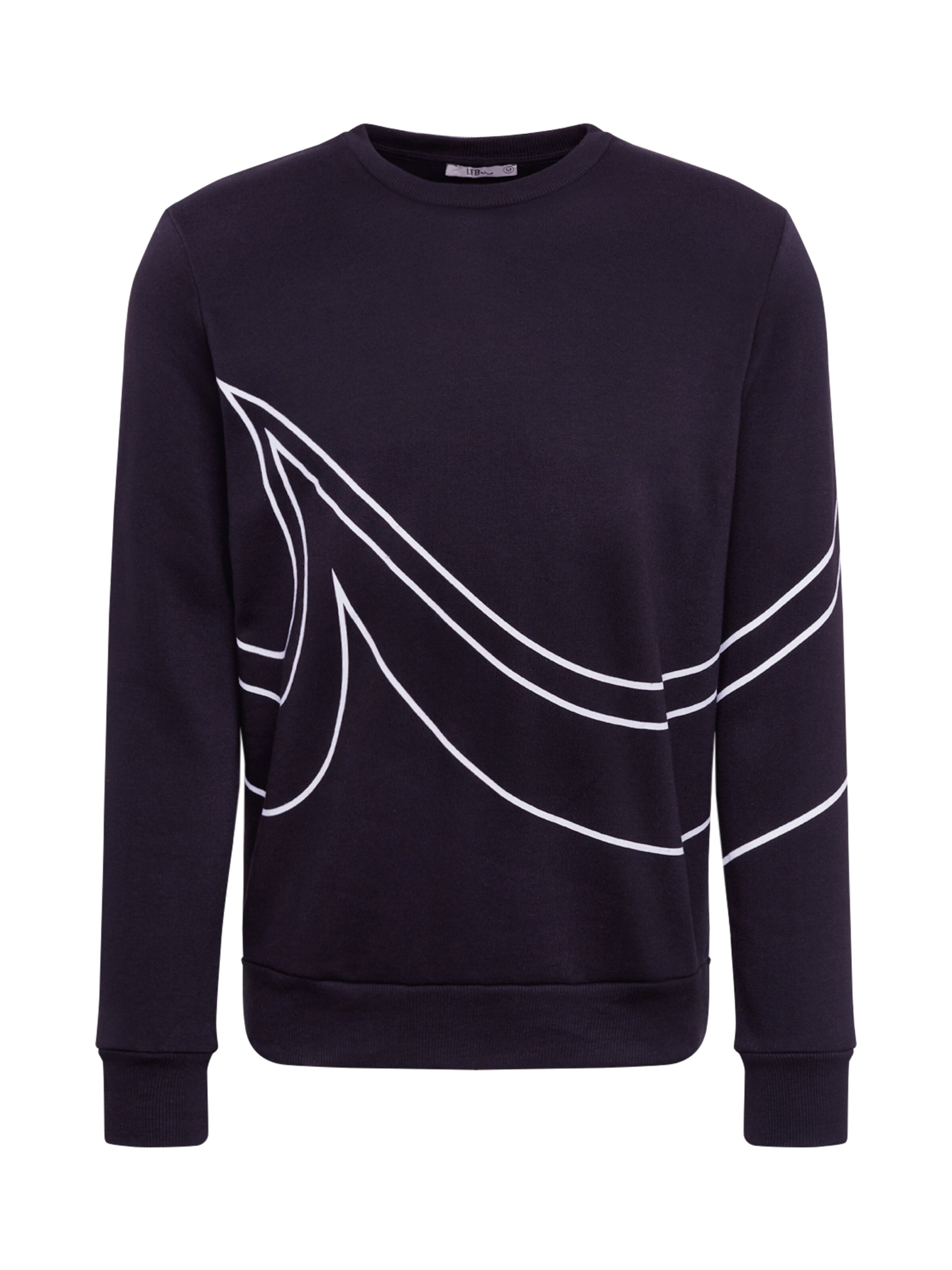 LTB - Sweatshirt 'femogo' in de kleur Zwart