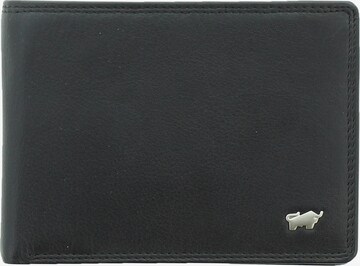 Braun Büffel Wallet 'Golf 2.0' in Black: front