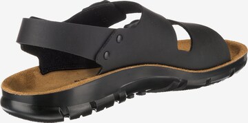 BIRKENSTOCK Sandalen 'Kano' in Zwart