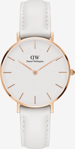 Daniel Wellington Analógové hodinky 'Petite Bondi DW00100189' - biela: predná strana
